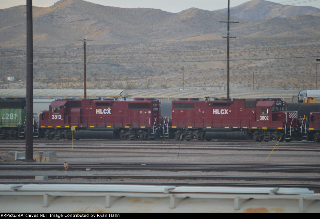 HLCX GP38s Stored